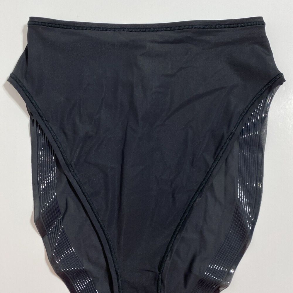 Skims Jelly Sheer Cheeky Brief Panty Panties Women's XXS Black Onyx Sexy NEW - Picture 5 of 15